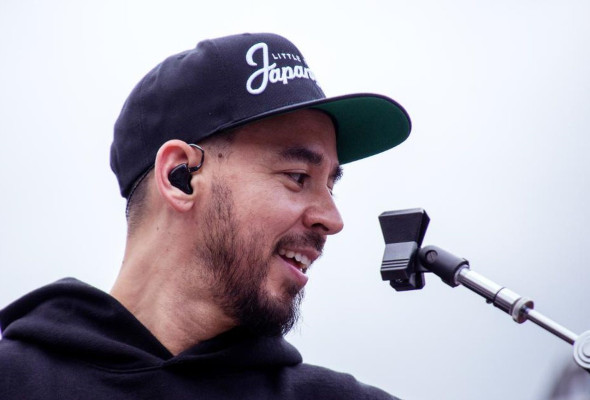 Linkin Park - Mike Shinoda at Weenie Roast KROQ in Los Angeles 05/12/2018 