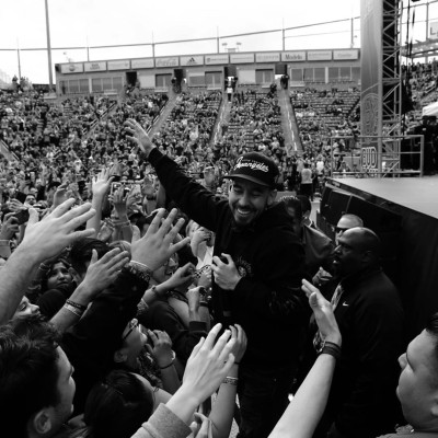 Linkin Park - Mike Shinoda at Weenie Roast KROQ in Los Angeles 05/12/2018 