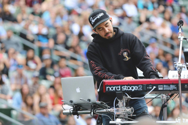 Linkin Park - Mike Shinoda at Weenie Roast KROQ in Los Angeles 05/12/2018 