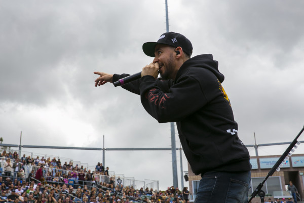 Linkin Park - Mike Shinoda at Weenie Roast KROQ in Los Angeles 05/12/2018 