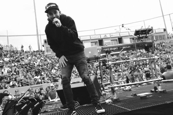 Linkin Park - Mike Shinoda at Weenie Roast KROQ in Los Angeles 05/12/2018 
