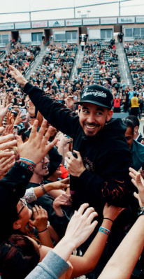 Linkin Park - Mike Shinoda at Weenie Roast KROQ in Los Angeles 05/12/2018 