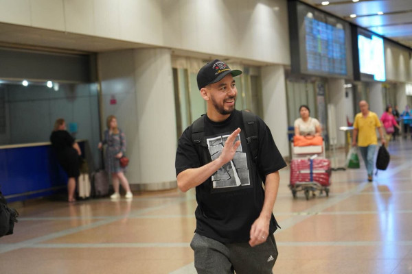 Linkin Park - Mike Shinoda at Airport in Beijing, China 08/12/2018
