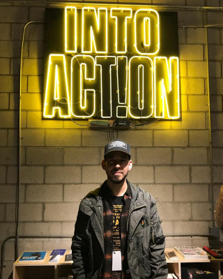 Linkin Park - Mike Shinoda at Into Action in Los Angeles 01/12/2018