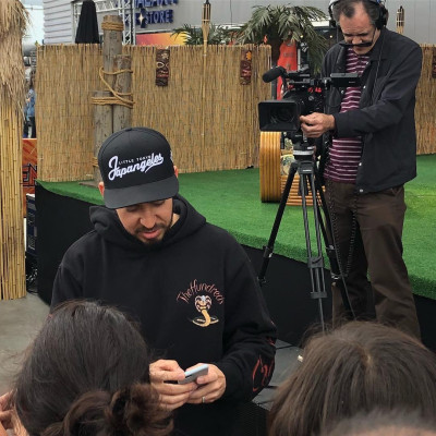 Linkin Park - Mike Shinoda at Weenie Roast KROQ in Los Angeles 05/12/2018