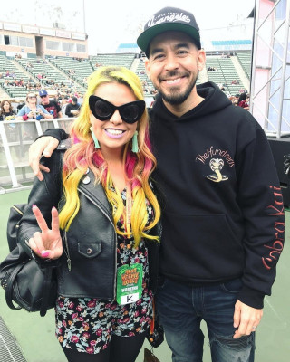 Linkin Park - Mike Shinoda at Weenie Roast KROQ in Los Angeles 05/12/2018