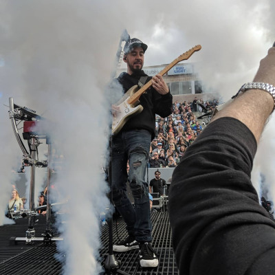 Linkin Park - Mike Shinoda at Weenie Roast KROQ in Los Angeles 05/12/2018