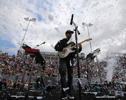 Linkin Park - Mike Shinoda at Weenie Roast KROQ in Los Angeles 05/12/2018