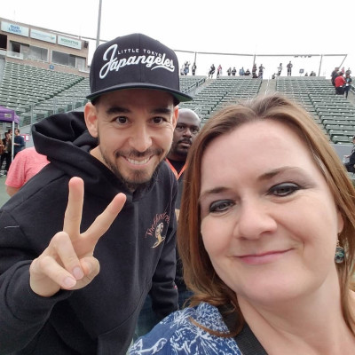 Linkin Park - Mike Shinoda at Weenie Roast KROQ in Los Angeles 05/12/2018