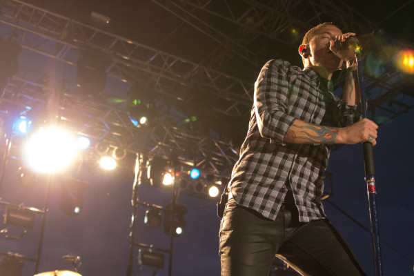 Linkin Park - Chester Bennington at STP Fall US Tour in Oklahoma City 09/13/2013