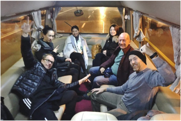 Linkin Park - Mercedes Driving Academy in Hailar, China 01/14/2019