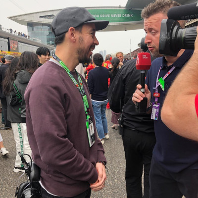 Linkin Park - Mike Shinoda at The Formel1 in Shanghai 04/14/2019