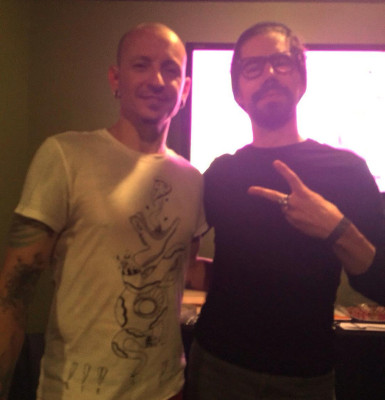 Linkin Park - Chester Bennington at Let It Die E3 in LA 06/14/2016