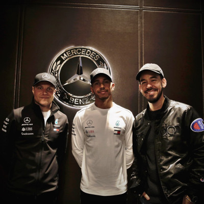 Mike Shinoda at Opening of the Mercedes me store in Shanghai 04/14/2018
