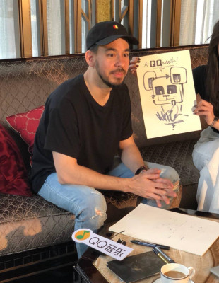 Linkin Park - Mike Shinoda at QQ Music in Shanghai 04/15/2018