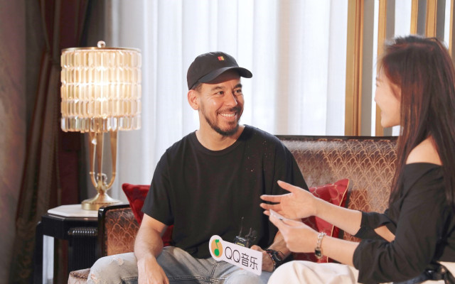 Linkin Park - Mike Shinoda at QQ Music in Shanghai 04/15/2018