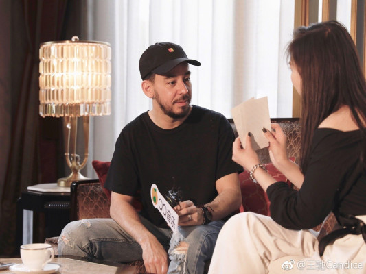 Linkin Park - Mike Shinoda at QQ Music in Shanghai 04/15/2018