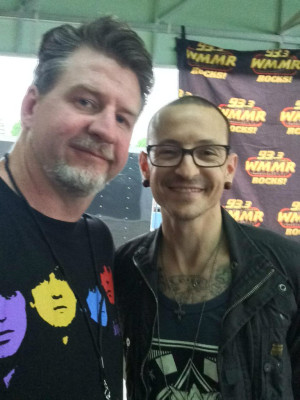 Linkin Park - Chester Bennington at STP Tour in Camden 05/16/2015