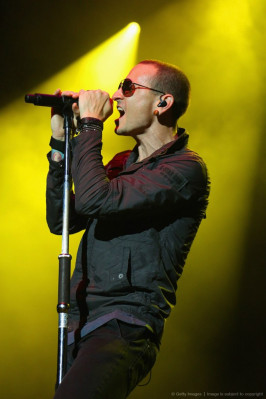 Linkin Park - Chester Bennington at STP Tour in Camden 05/16/2015