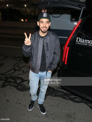 Linkin Park - Mike Shinoda in Salt Lake City Airport 01/18/2018