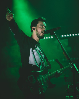 Linkin Park - Mike Shinoda at Post Traumatic European Tour in Prague 03/19/2019