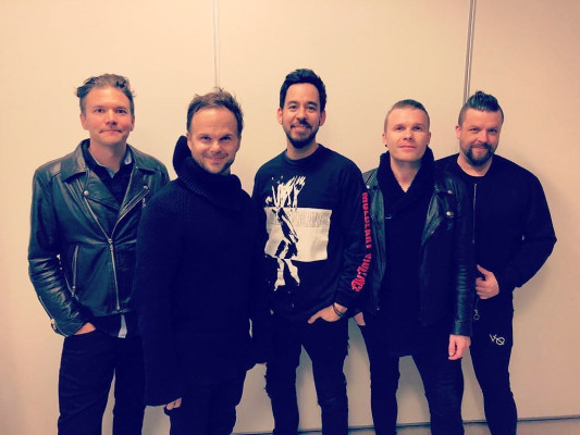 Linkin Park - Mike Shinoda at Post Traumatic European Tour in Prague 03/19/2019