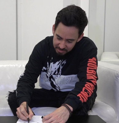 Linkin Park - Mike Shinoda at Televize Seznam in Prague 03/19/2019