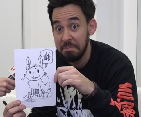 Linkin Park - Mike Shinoda at Televize Seznam in Prague 03/19/2019