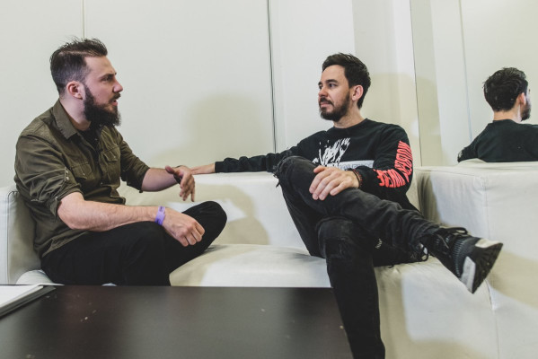 Linkin Park - Mike Shinoda at Televize Seznam in Prague 03/19/2019