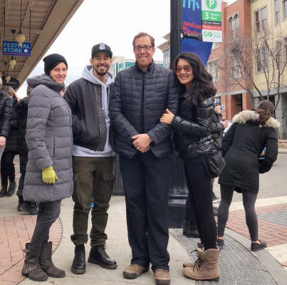 Linkin Park - Mike Shinoda at Sundance Film Festival in Park City, Utah 01/19/18
