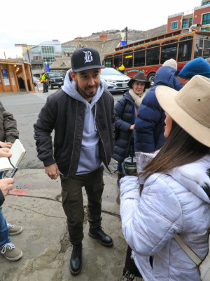 Linkin Park - Mike Shinoda at Sundance Film Festival in Park City, Utah 01/19/18
