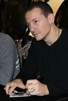 Linkin Park - Autograph signing at Club Tattoo in Las Vegas 02/19/2011