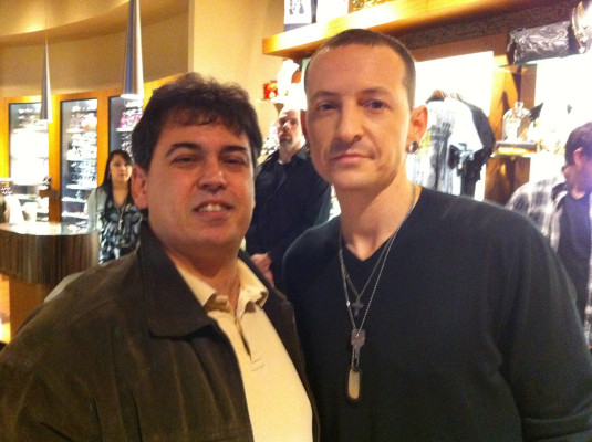 Linkin Park - Autograph signing at Club Tattoo in Las Vegas 02/19/2011