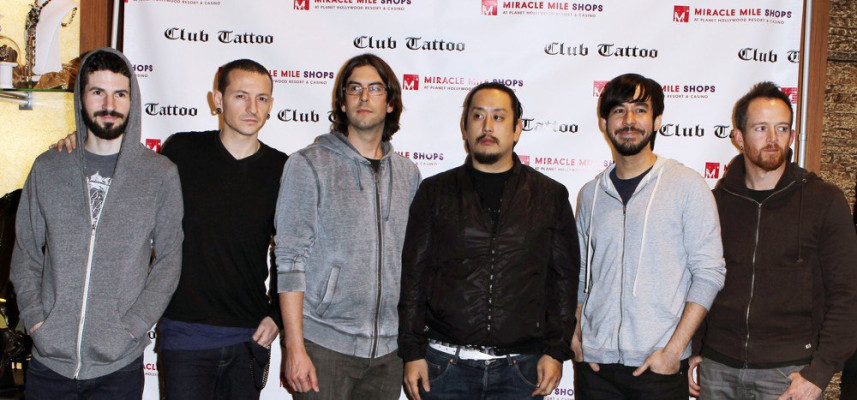 Linkin Park - Autograph signing at Club Tattoo in Las Vegas 02/19/2011