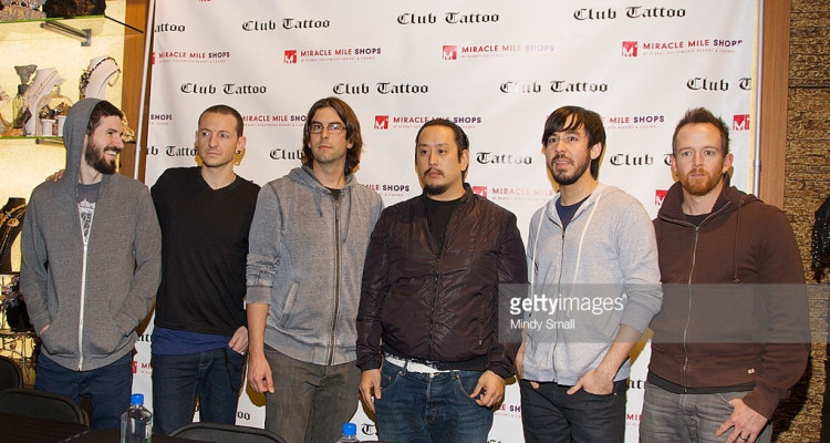 Linkin Park - Autograph signing at Club Tattoo in Las Vegas 02/19/2011