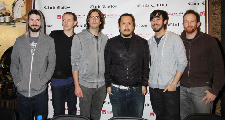 Linkin Park - Autograph signing at Club Tattoo in Las Vegas 02/19/2011