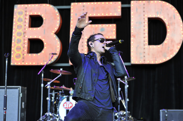 Linkin Park - Chester Bennington at Live 105 BFD in Mountain View, CA 05/19/2013