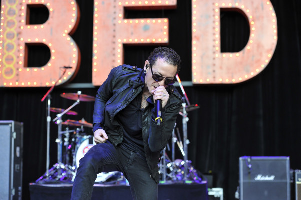 Linkin Park - Chester Bennington at Live 105 BFD in Mountain View, CA 05/19/2013
