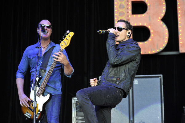 Linkin Park - Chester Bennington at Live 105 BFD in Mountain View, CA 05/19/2013