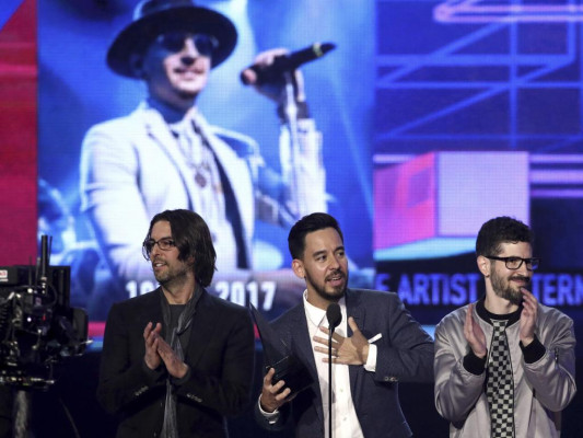 Linkin Park at American Music Awards 2017 11/19/2017