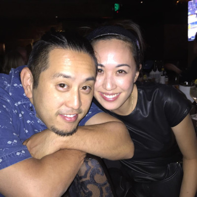 Linkin Park - Joe Hahn with wife 11/20/2015