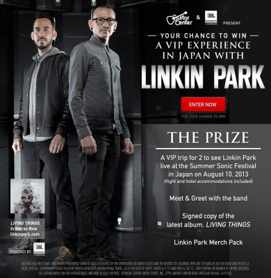 Linkin Park - Guitar Center Photoshoot 2013