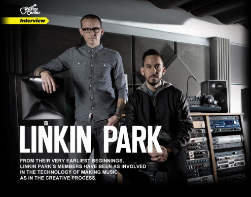 Linkin Park - Guitar Center Photoshoot 2013