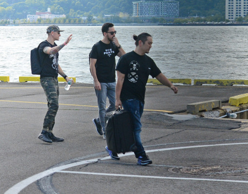 Linkin Park - VIP Heliport in New York (2014)