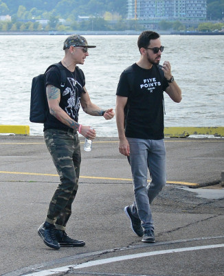 Linkin Park - VIP Heliport in New York (2014)