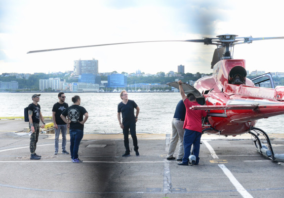 Linkin Park - VIP Heliport in New York (2014)