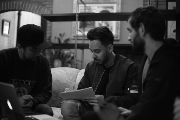 Linkin Park - On The Set of music video Heavy (2017)