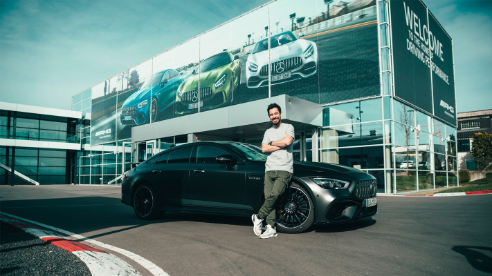 Linkin Park - Mike Shinoda at MercedesAMG in Affalterbach (2019)