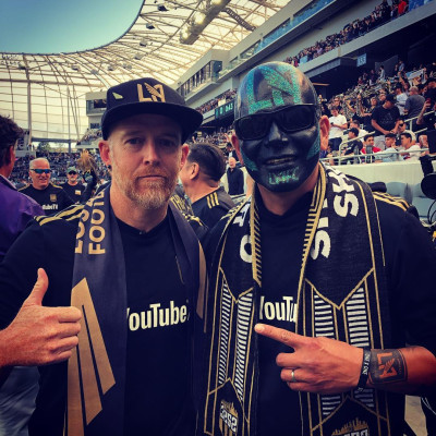 Linkin Park - Dave Farrell at LAFC in Los Angeles 04/21/2019
