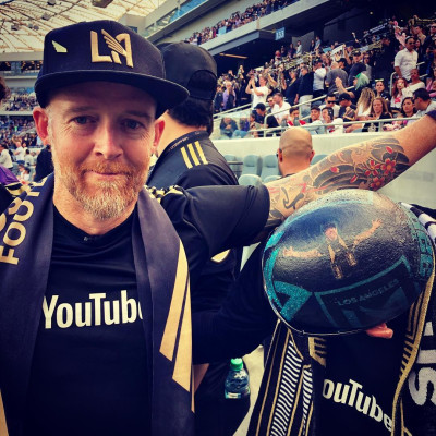 Linkin Park - Dave Farrell at LAFC in Los Angeles 04/21/2019